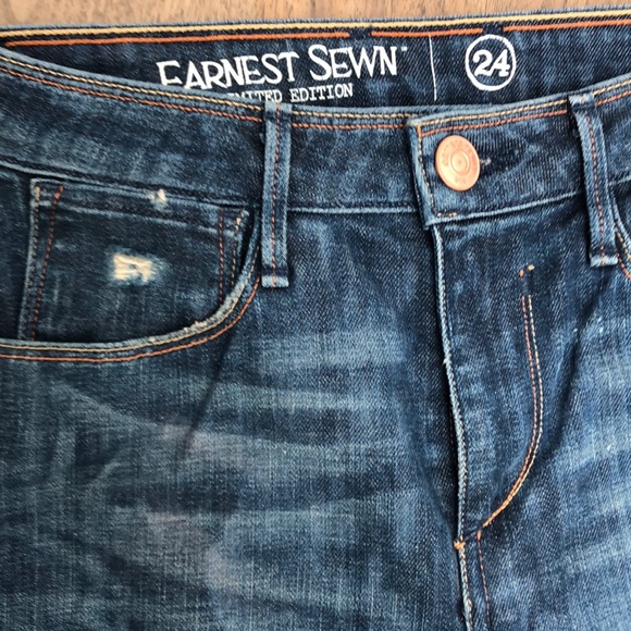 Earnest Sewn jeans size 24 - Picture 2 of 4